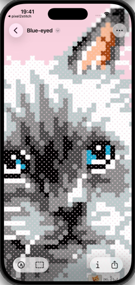 Stitch-style image sharing