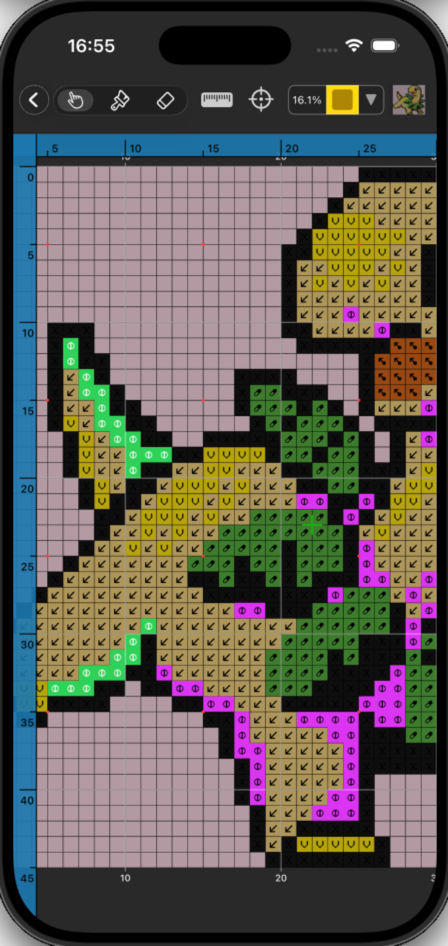 Different colors in the editor